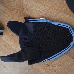 Saxon Navy Blue Full Size Horse Ear Bonnet